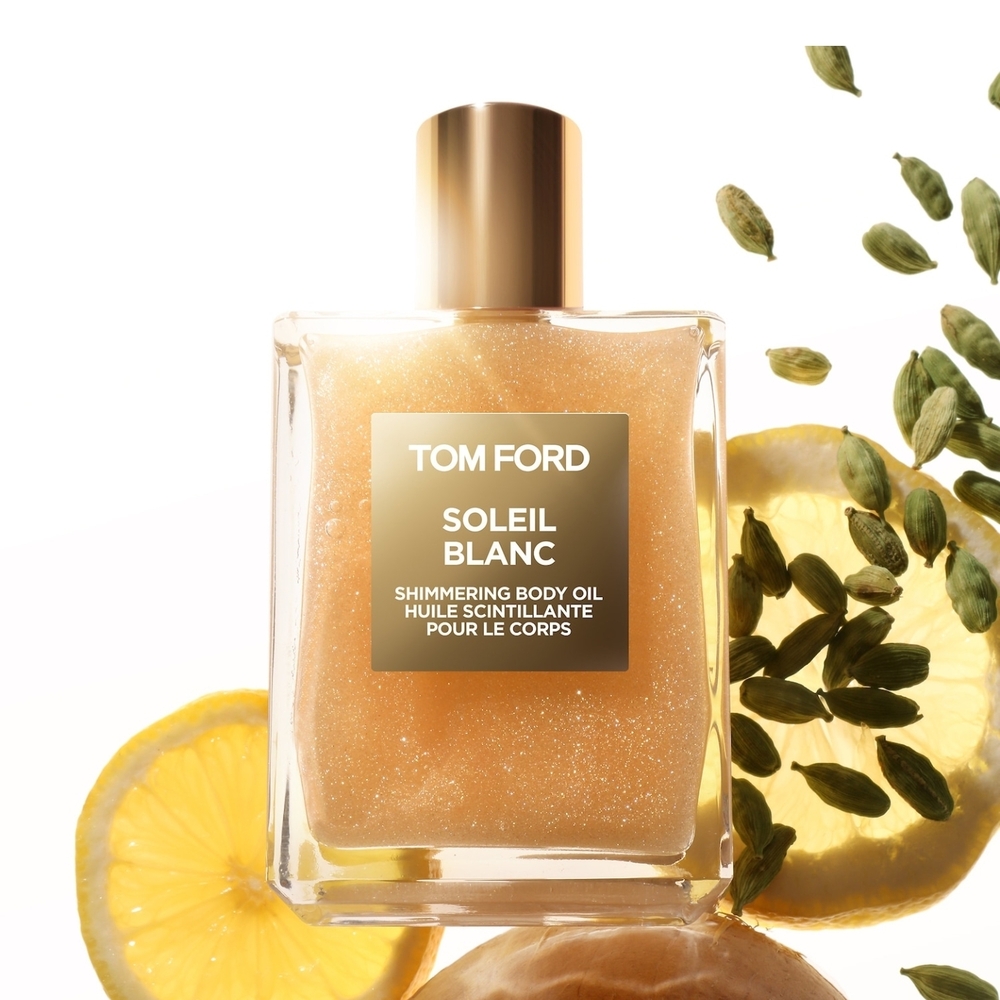 NEW Tom Ford Soleil Blanc Shimmering Body Oil - Gold